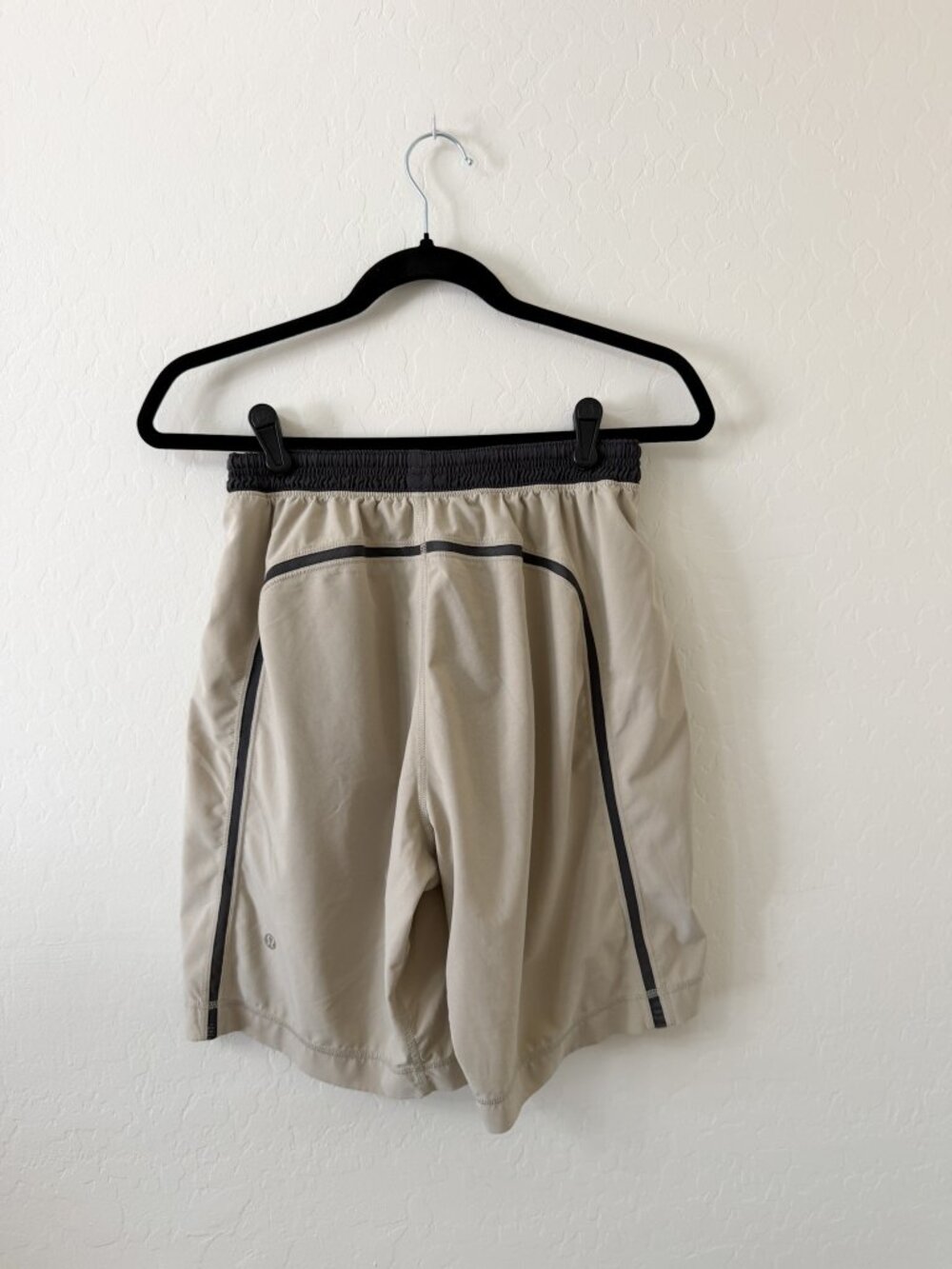 Lululemon Pace Breaker Beige Men's Shorts